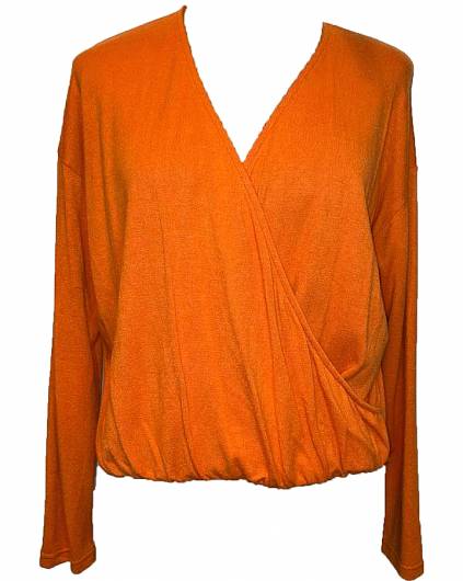 MOUTAKI - Γυναικεία μπλούζα 22.01.117 Πορτοκαλί