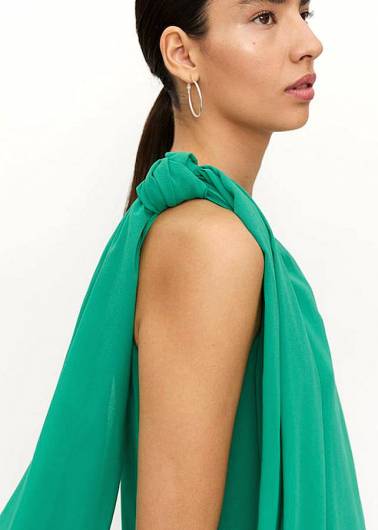 COMPANIA FANTASTICA - Γυναικείο Φόρεμα Maxi 41C/11316 Πράσινο