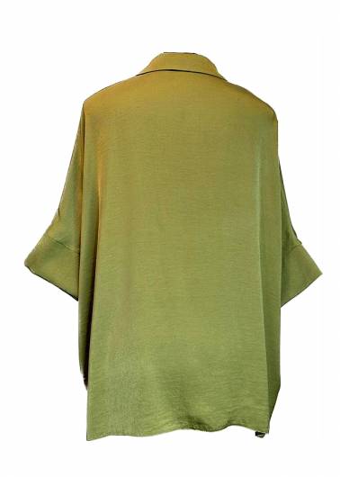 MOUTAKI - Γυναικεία πουκάμισα 24.09.10 πράσινο