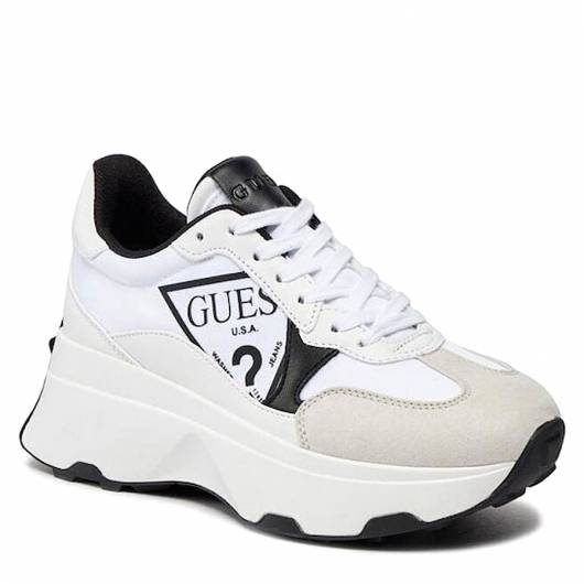 GUESS - Γυναικείο Sneaker Calebb4 FLPCB4FAL12 Λευκό