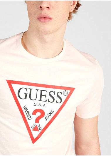 GUESS - Ανδρικό T-Shirt SS Original M2YI71 I3Z14 (A61D) Ροζ