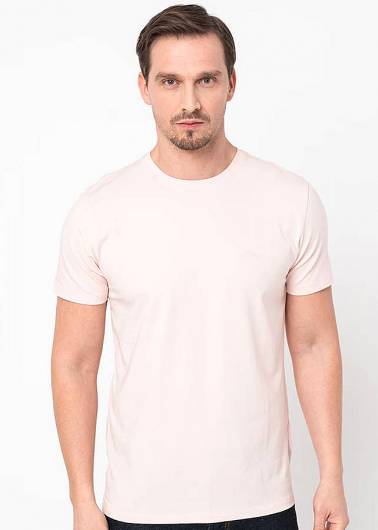 GUESS - Ανδρικό T-Shirt Basic Pima Tee M4GI70 KC9X0 (A61D) Ροζ
