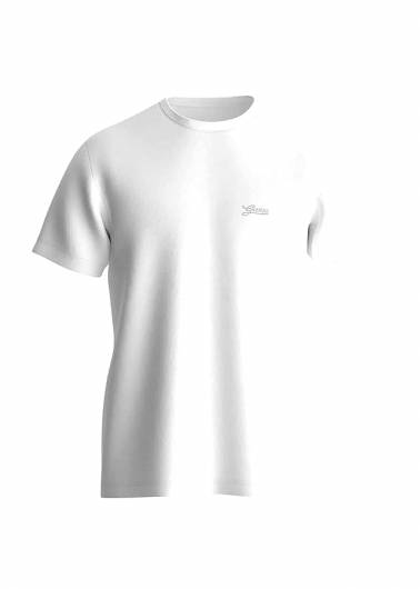 GUESS - Ανδρικό T-Shirt Basic Pima Tee M4GI70 KC9X0 (G011) Λευκό