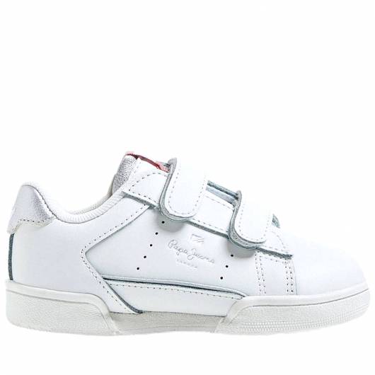 Pepe Jeans - Παιδικό Sneaker Lambert Classic PGS30531 (800) White