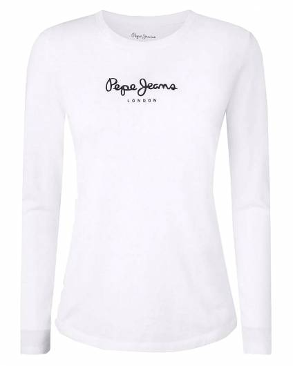 PEPE JEANS - Γυναικεία μπλούζα new VIRGINIA ls n PL505203 (800) White