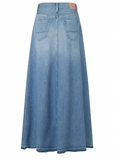 PEPE JEANS -  Γυναικεία Denim Maxi Φούστα HW Sky PL901116 (000) Μπλε