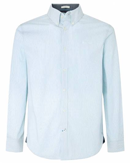 PEPE JEANS - Ανδρικό πουκάμισο PENZANCE PM307440 (516) Dazed blue