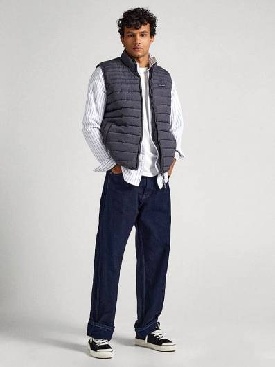 PEPE JEANS - Ανδρικό Γιλέκο Boswell Gillet PM402800 (933) Grey Marl