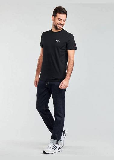 PEPE JEANS - Ανδρικό T-Shirt Original Basic PM508212 (999) Μαύρο