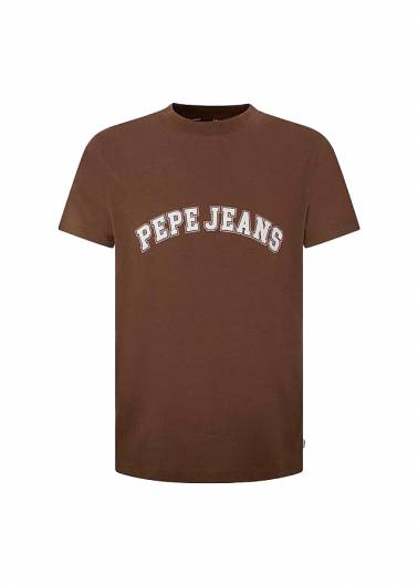PEPE JEANS - Ανδρικό T-Shirt Clement PM509220 (887) Καφέ