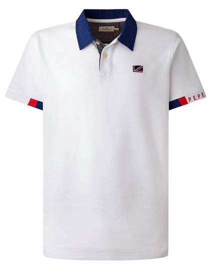 PEPE JEANS - Ανδρική μπλούζα PM541833 (800) White
