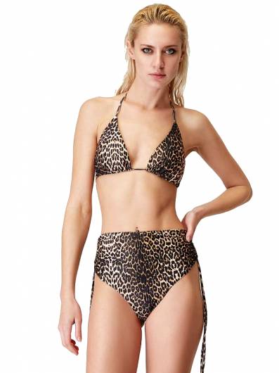 DOLCE DOMENICA - Tien Bikini S23-SW04 Leopard