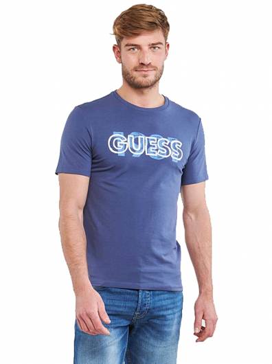 GUESS - Ανδρικό T-Shirt Orwell M2GI09J1311 - G7DR Blue