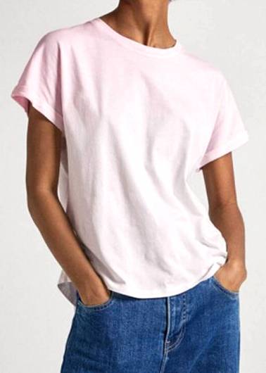 PEPE JEANS - Γυναικείο T-Shirt Relaxed Fit PL505839 (325) Ροζ