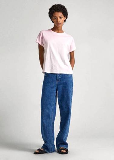 PEPE JEANS - Γυναικείο T-Shirt Relaxed Fit PL505839 (325) Ροζ