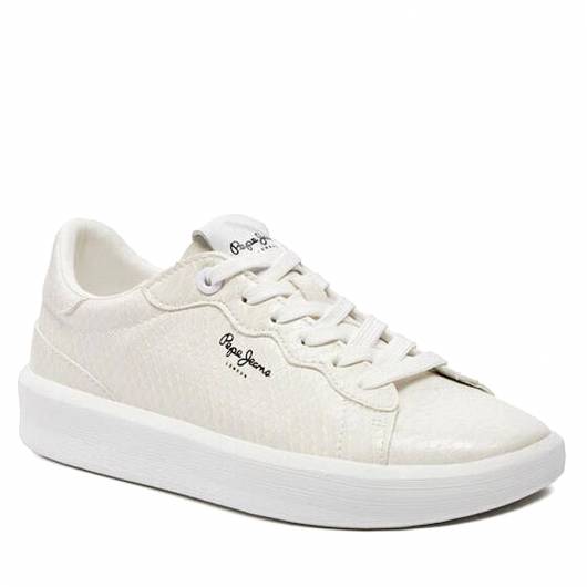 PEPE JEANS - Γυναικείο Sneaker Dobbie Fenix PLS00007 (800) Λευκό