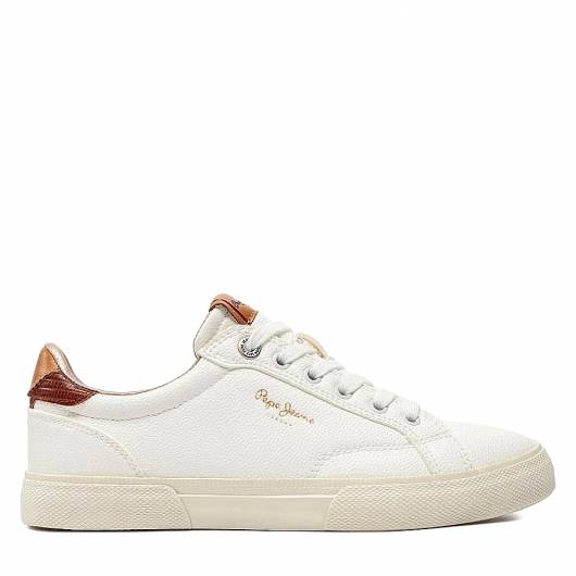 PEPE JEANS - Γυναικεία Sneakers Kenton Street PLS31561 (800) Λευκό