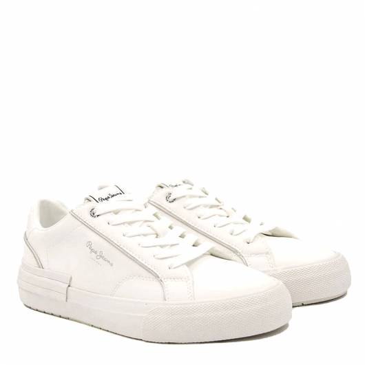PEPE JEANS - Γυναικεία Sneakers Allen Basic PLS31563 (800) Λευκό