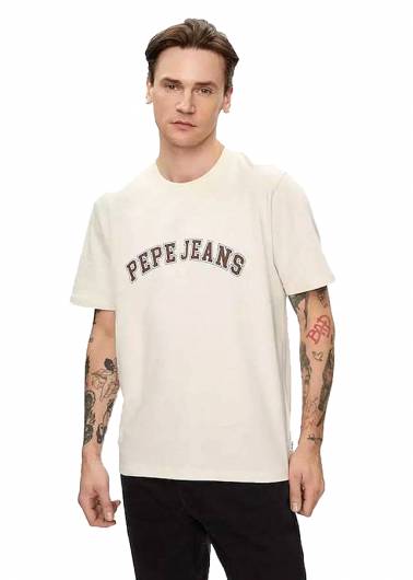 PEPE JEANS - Ανδρικό T-Shirt Clement PM509220 (839) Μπεζ