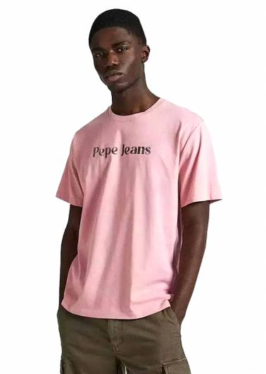 PEPE JEANS - Ανδρικό T-Shirt Clifton PM509374 (323) Ροζ