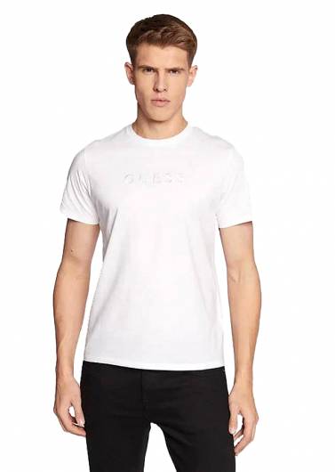 GUESS - Ανδρικό T-Shirt Classic Pima M2BP47 K7HD0 (G011) Λευκό
