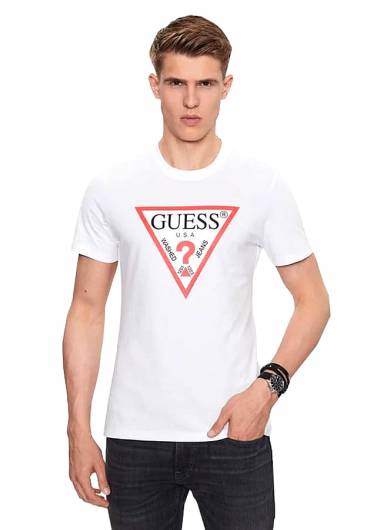GUESS - Ανδρικό T-Shirt SS Original M2YI71 I3Z14 (G011) Λευκό